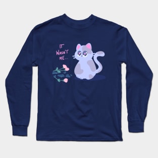 Mischievous Catto Long Sleeve T-Shirt